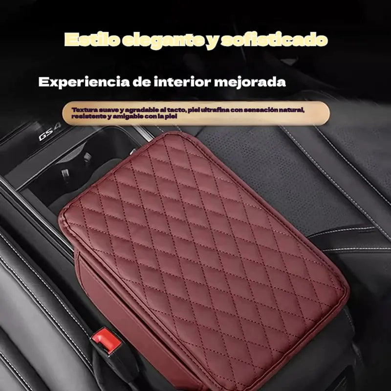 📢📢 ¡50% de descuento! 🚗 Elevador de reposabrazos universal de cuero para coche: posición más cómoda y elevada del reposabrazos.