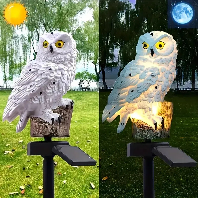 🦅 Luz solar de jardín con diseño de águila ¡50 % de descuento!