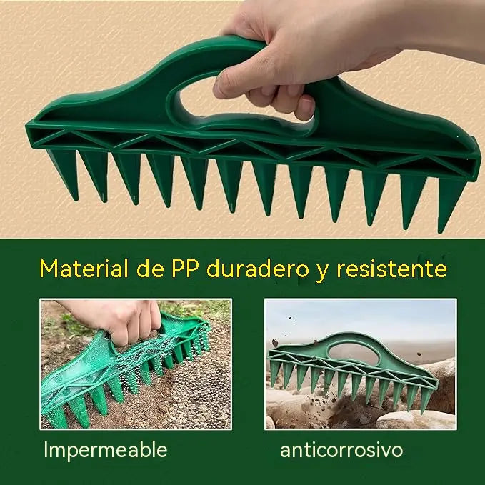 🌱【2 artículos por 26 euros】 Sembradora de 12 agujeros: siembra hileras perfectamente espaciadas en segundos 🌟