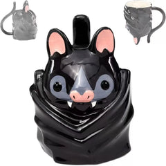 🦇✨Taza invertida con forma de murciélago