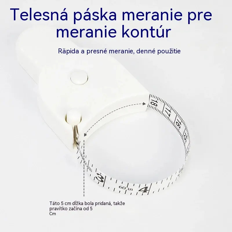 📏✨【Kúpte jeden a získajte dva zadarmo】Merací pásik na meranie ľudského tela | Rýchle a presné meranie, ideálne na každodenné použitie
