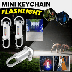 🔥🔥【Compra 1 y llévate 1 gratis】🔥Gran oferta🔥Linterna mini para llave súper brillante e impermeable con salida de 1200 lm