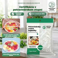⏳50% zľava🔥Čím viac nakúpite, tým viac ušetríte🎁Jednorazové elastické obaly na jedlo, vhodné na misky a taniere