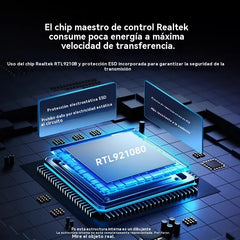 📣【SSD externo pequeño】💫Alta velocidad de transferencia, diseño compacto, ligero, resistente a golpes, estable