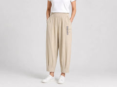 🔥【45% OFF】🔥【M–4XL】 👖 Lagane i prozračne ljetne pamučno-lanene hlače – moderne ležerne hlače do gležnja