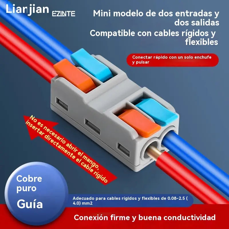 【 30 piezas】Conector de cable eléctrico multifuncional