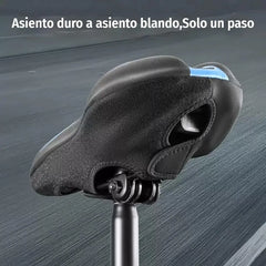 🚴 Funda de Silicona para Sillín de Bicicleta | Más Comodidad y Menos Presión al Pedalear ☁️