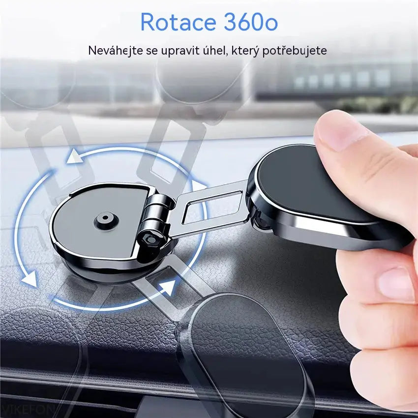 🔥🔥【Koupit 1 a získat 1 zdarma】🚗Magnetická přísavka otočná o 360° Skládací držák na mobilní telefon