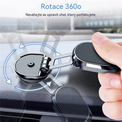 🔥🔥【Koupit 1 a získat 1 zdarma】🚗Magnetická přísavka otočná o 360° Skládací držák na mobilní telefon