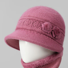 🧶 Compañero cálido en invierno: gorro de lana de punto cálido