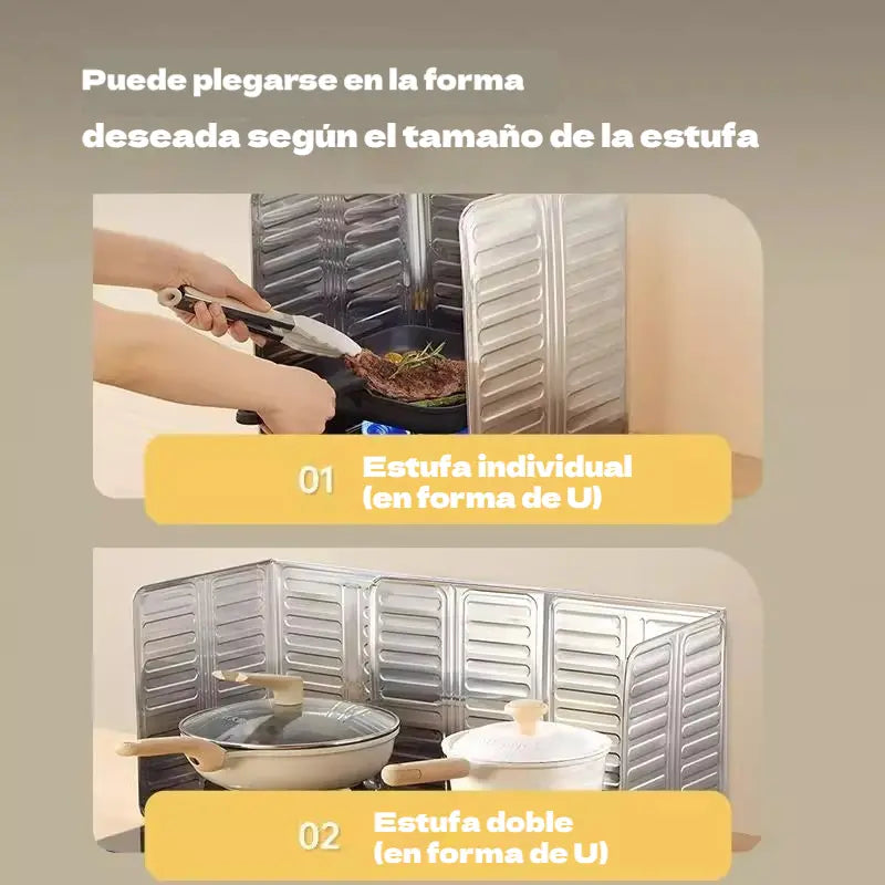 🥳50% DE DESCUENTO🍲【Paquete de 5 piezas】 Funda protectora contra salpicaduras de aceite de cocina