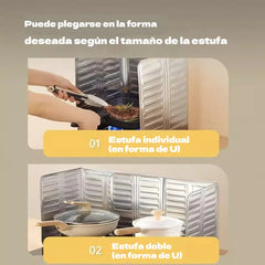🥳50% DE DESCUENTO🍲【Paquete de 5 piezas】 Funda protectora contra salpicaduras de aceite de cocina