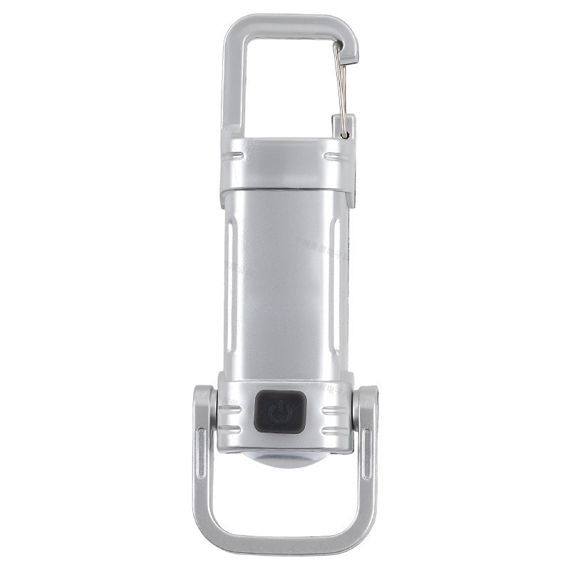 🔦🌙 Linterna LED Potente Multifunción con Luz Lateral, 3 Modos, Batería Externa y Carcasa Metálica Resistente, ¡Ideal para Camping, Trabajo y Emergencias!