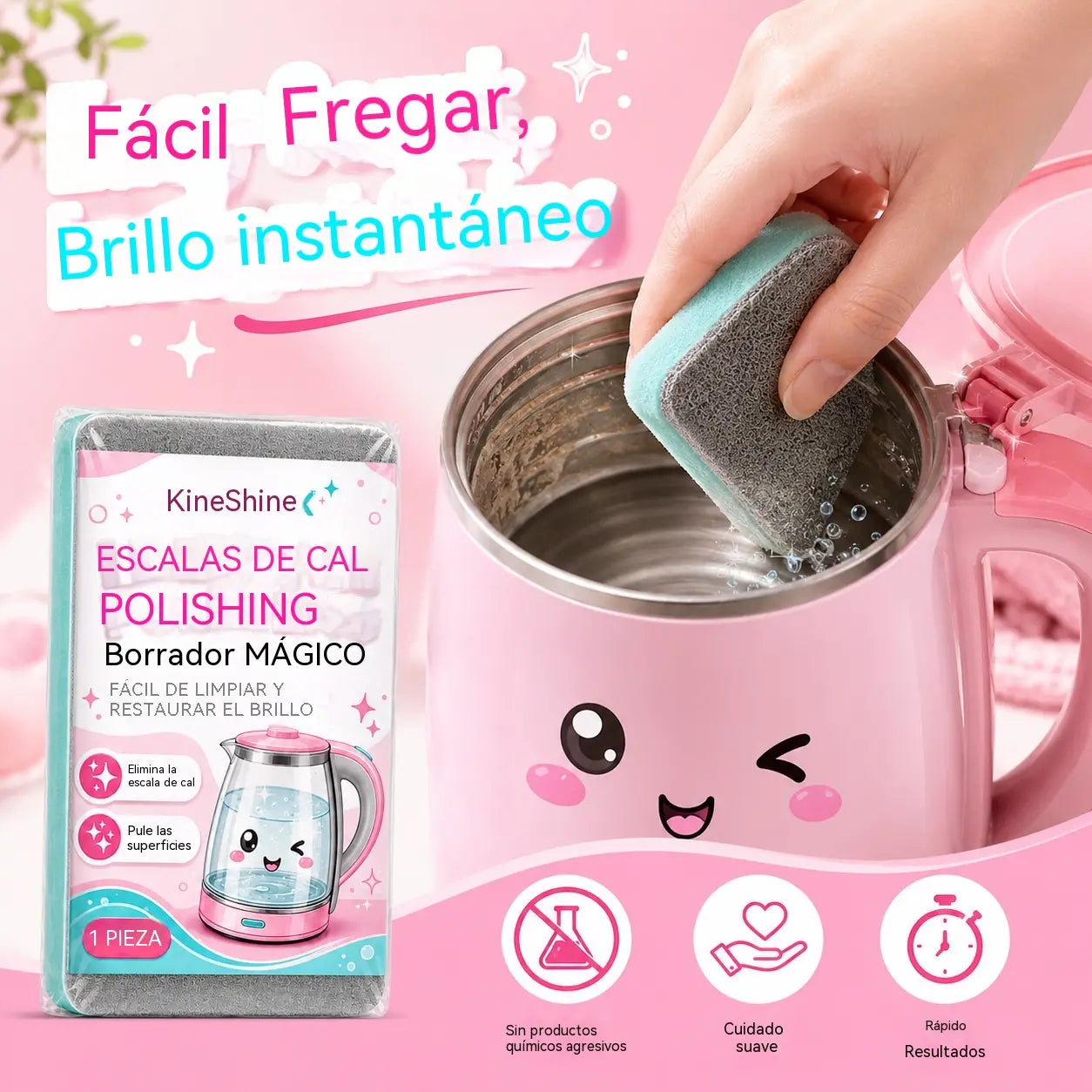🚿5 artículos por 27 euros✨Esponja mágica para pulir escamas