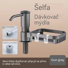 Komplet podaljševalne cevi za kuhinjski dozirnik mila