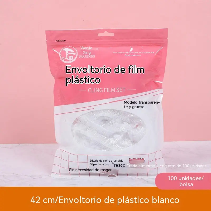 ⏳50% de descuento🔥【300 piezas】🎉Cuanto más compres, más ahorrarás🎁Tapas elásticas desechables para alimentos, aptas para cuencos y platos