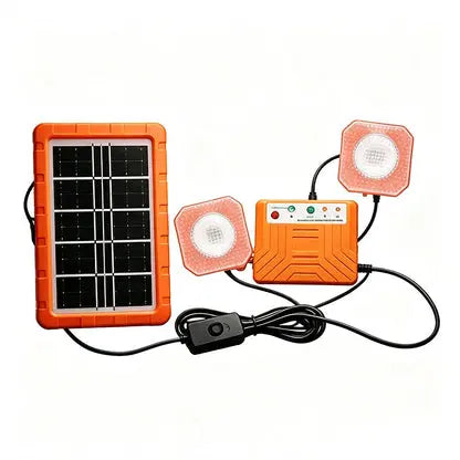☀️Sistema de energía solar portátil: ¡proporciona una fuente de energía continua tanto en casa como en aventuras al aire libre! ✨🔋