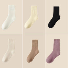 🔥🔥6 pares 26 euros🧦 Calcetines Térmicos de Felpa para Invierno — ¡Pies Cálidos y Máximo Confort!