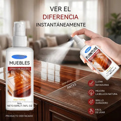 【Compra 1 y llévate 1 gratis】🪑 ✨ El abrillantador de muebles de alto brillo renueva la madera y el vinilo en segundos.