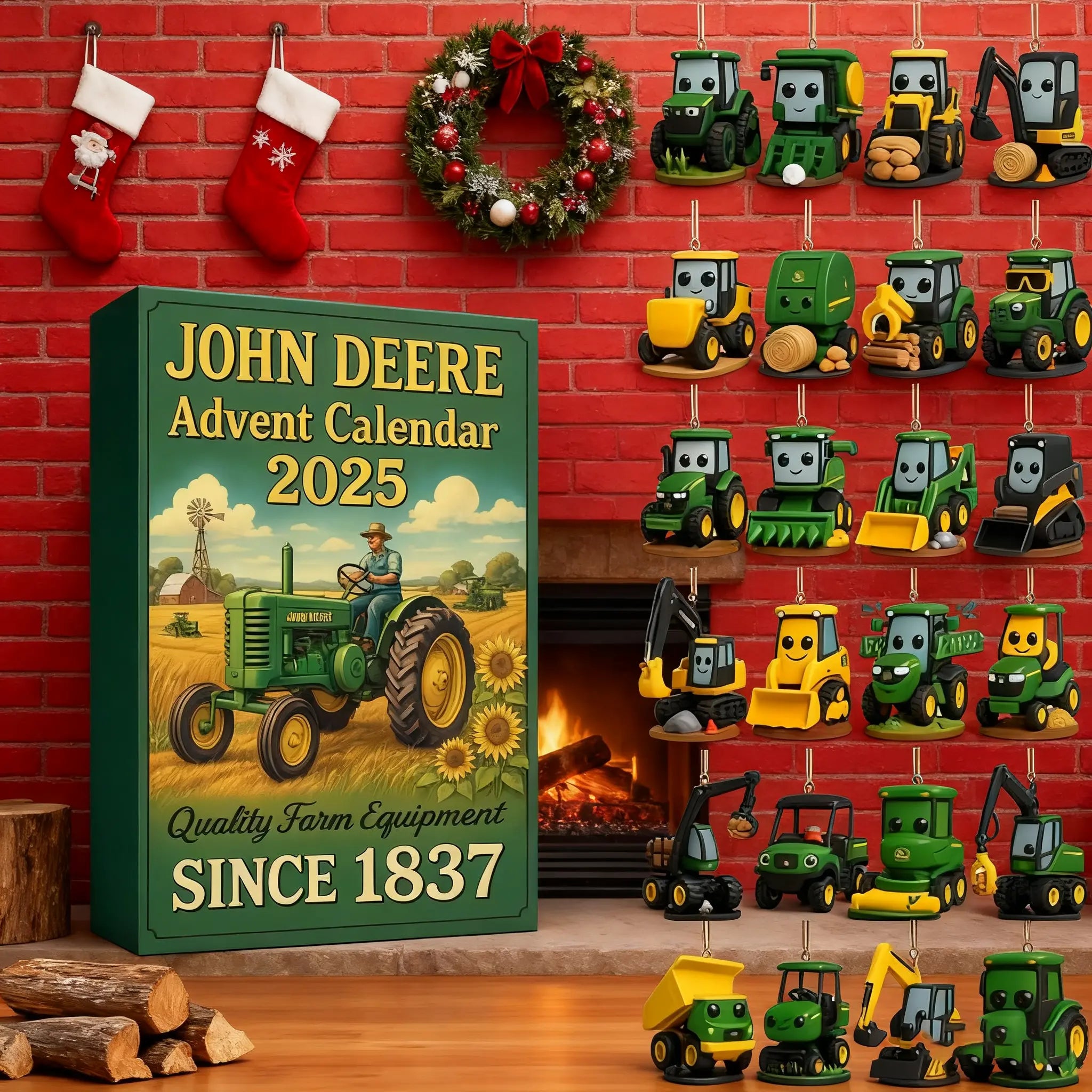 🎁🎁24 napos *John Deere adventi naptár