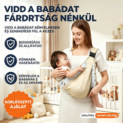 🎉 Több mint 50 000 eladott darab! 👶 Lélegző 4 az 1-ben babahordozó: lehetővé teszi, hogy a babádat elöl vagy háton, menetirány szerint kifelé vagy hátrafelé vigyed, kényelmes 0-36 hónapos babák számára. 💞✨