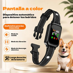 🥳50% DE DESCUENTO🐶 Collar antiladridos inteligente para perros