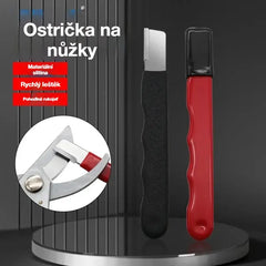 💥50% sleva💥【Balení 10 kusů】 Přenosné venkovní brousky na nůžky a nože