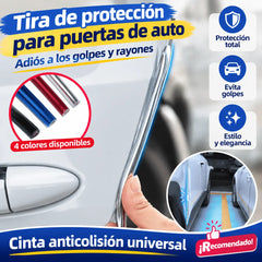 💥【10M】🚗🚗 Cinta protectora universal contra impactos para puertas, capó y maletero del coche