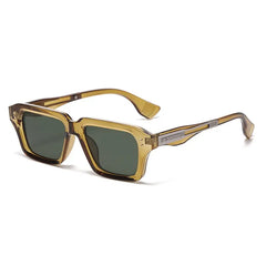😎 Gafas de Estilo Lujo｜Montura Cuadrada Metálica Minimalista, Filtro de Luz Azul, Elegantes para Cualquier Ocasión