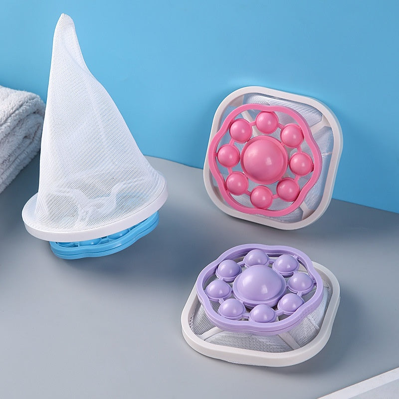 🌀6 piezas 25€✨ Filtro Flotante para Lavadora – Atrapa Pelusas, Cabellos y Pelos de Mascota en Cada Lavado 🧺
