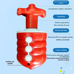【Compra 1 y llévate 1 gratis】🔥El juguete más popular de 2026🎶🌈 Trompo musical luminoso de colores