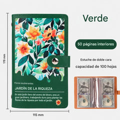 ✨📓🔄Bolsa impermeable para guardar dinero en efectivo😍Práctica y portátil👍Imprescindible para la gestión financiera familiar