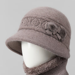 🧶 Compañero cálido en invierno: gorro de lana de punto cálido