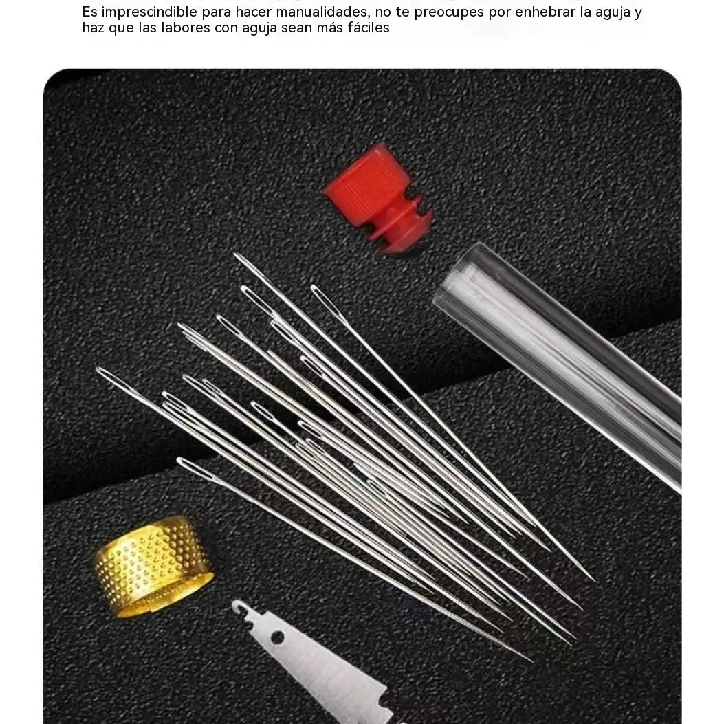 🧵 Kit de Costura de 37 Piezas – ¡Todo lo Necesario para Reparar y Crear!