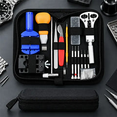 🎉 Oferta 2026 🔧 Kit profesional de reparación de relojes – Correa nueva, pila nueva, el mismo reloj – Repáralo tú mismo en minutos ⌚