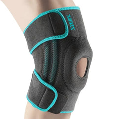 🦵🚶Rodillera deportiva, rodillera con soporte de resorte para montañismo y ciclismo.