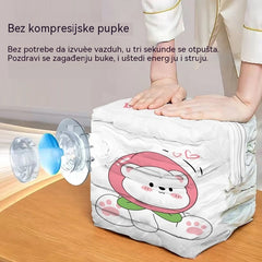 ✨🗃️ 5 komada za 27 € 💨 Velika vakuumska vreća za pohranu s kompresijom: ne zahtijeva pumpu, ne propušta zrak i idealna je za uštedu prostora u koferima i kod kuće ✈️