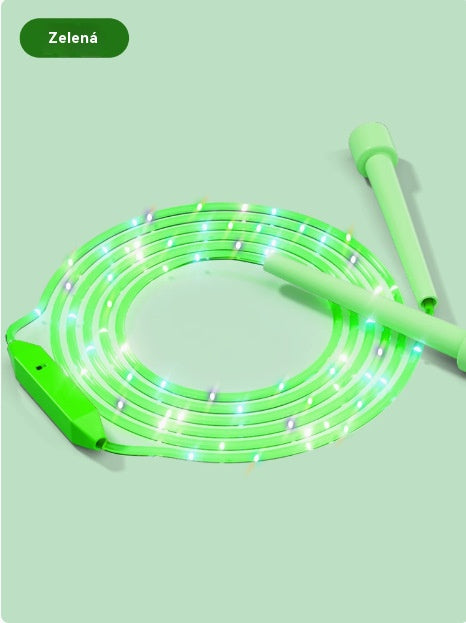 🌈 Comba LED Luminosa para Niños – ¡Salta, Juega y Diviértete con Cada Salto!