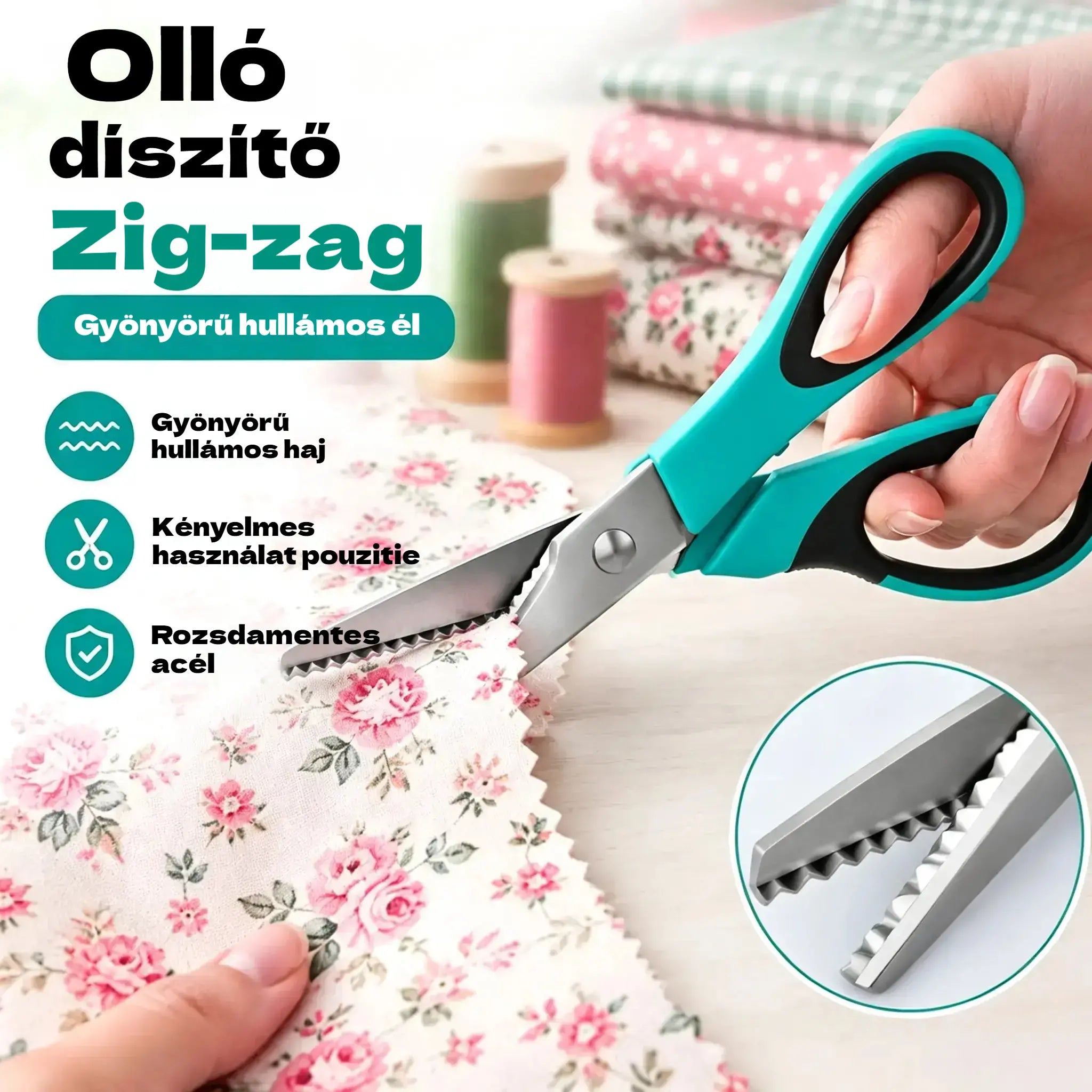 ✂️ Professzionális vágóollók - Éles, vágóollók