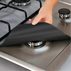 🥳【Paquete de 8 piezas】🔥🍳Alfombrilla para estufa de gas resistente a altas temperaturas, a prueba de aceite y manchas.