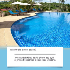 🔥【Kup 1, získej 1 zdarma】🏊‍♀️💧 Tablety na čištění bazénu pro křišťálově čistou a průzračnou vodu.