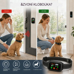 🥳50% SLEVA🐶 Chytrý obojek proti štěkání pro psy