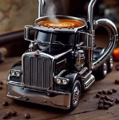 🚛Tazas de café artesanales para semirremolques