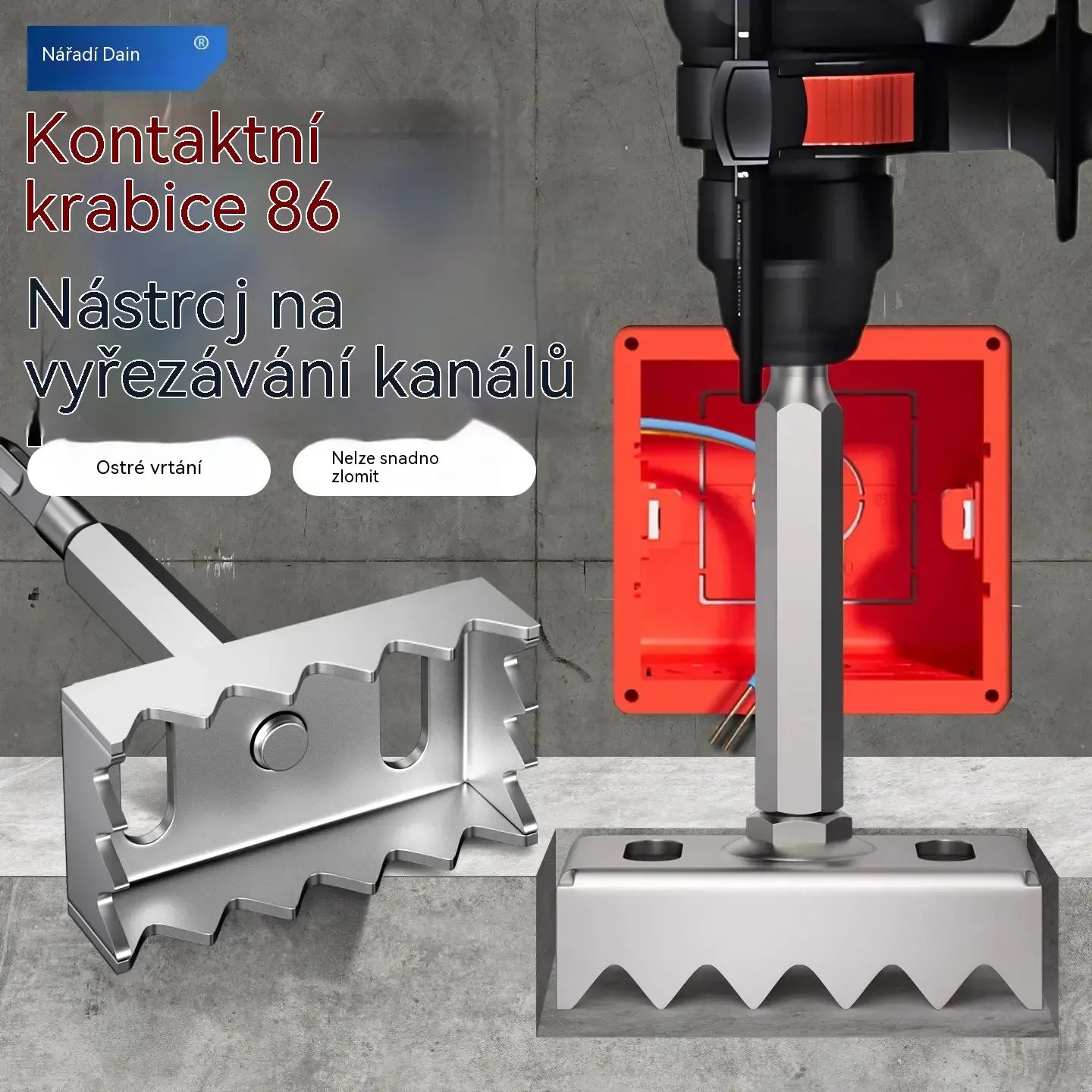 💥 Rychlé vrtání pro čtvercové pouzdro