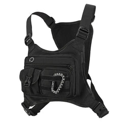 📢📢 ¡50% DE DESCUENTO! ⏰ Bolsa táctica de pecho para hombre para ciclismo al aire libre