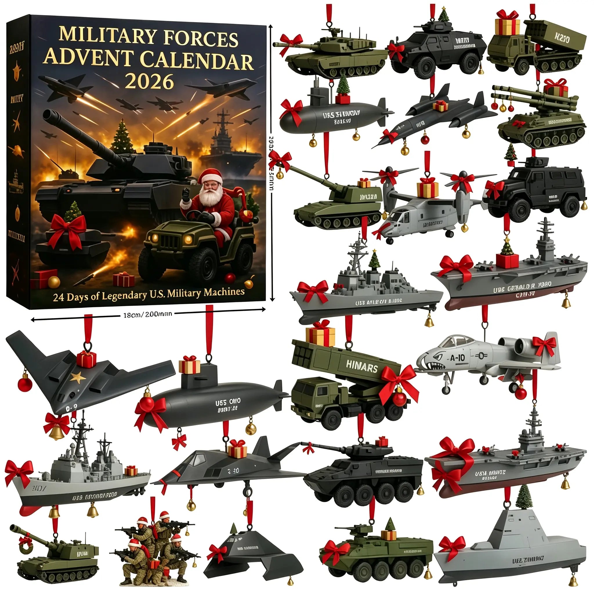 [1 caja de 24] Solo 28 € 🎁🎁 Más decoraciones y regalos para estores enrollables de Navidad 2026