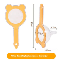 【Malla 120】Embudo dispensador multifuncional apto para uso alimentario