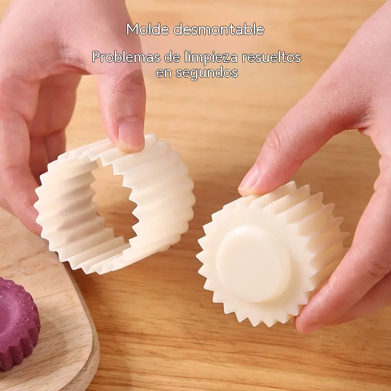 🥟✨ Molde de Doble Cara para Repostería – ¡Crea Bonitos Relieves en Empanadas, Galletas y Dulces!