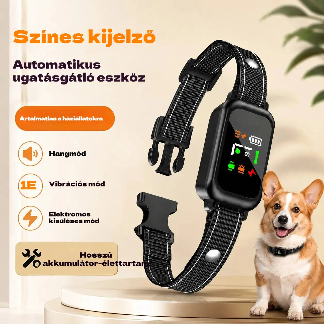 🥳50% KEDVEZMÉNY🐶 Okos Ugatásgátló Nyakörv Kutyáknak