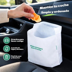 🚗 Bolsas Autoadhesivas para Basura y Organización del Coche